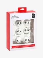 The Nightmare Before Christmas Jack Skellington Emotions Mini Ornament Set