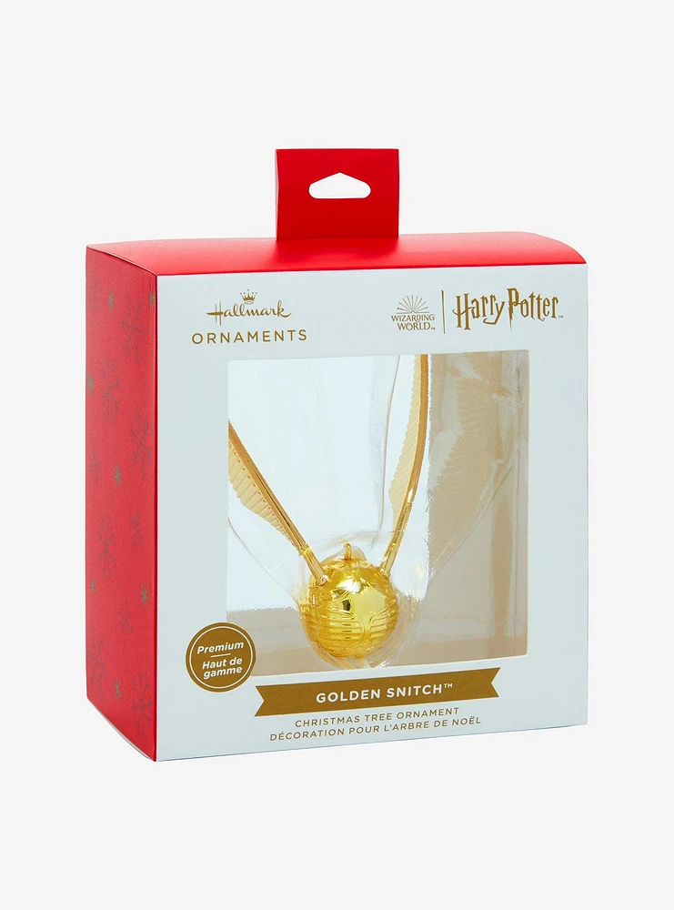 Hallmark Harry Potter Golden Snitch Metal Ornament