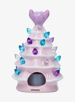 Disney Stitch Angel Light-Up Mini Ceramic Tree