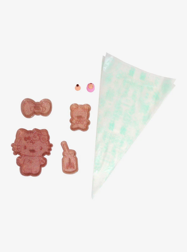 Hello Kitty 50th Anniversary Cookie Stamp & Frosting Set