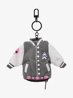 Kuromi Varsity Jacket Pouch Key Chain