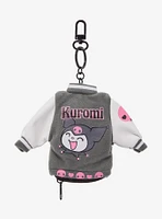 Kuromi Varsity Jacket Pouch Key Chain