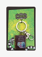 Beetlejuice Handbook For The Recently Deceased Locket Key Chain