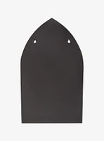 Black Goth Cathedral Arched Wall Shelf