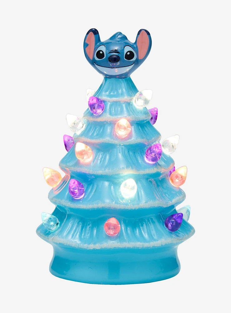 Disney Stitch Light-Up Mini Ceramic Tree