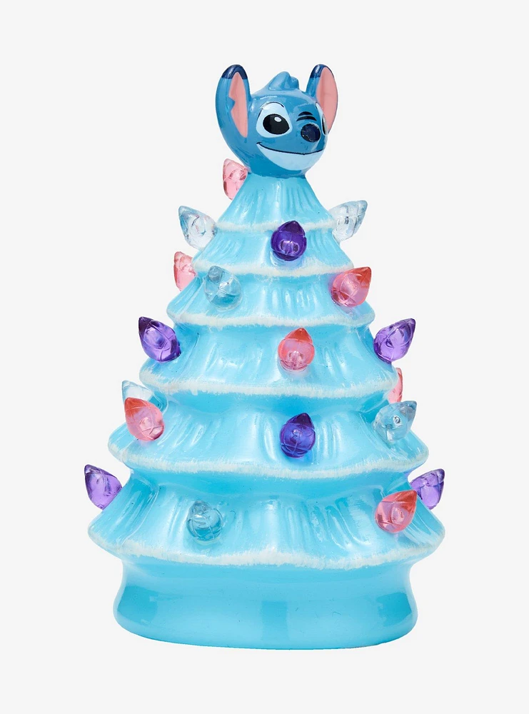 Disney Stitch Light-Up Mini Ceramic Tree