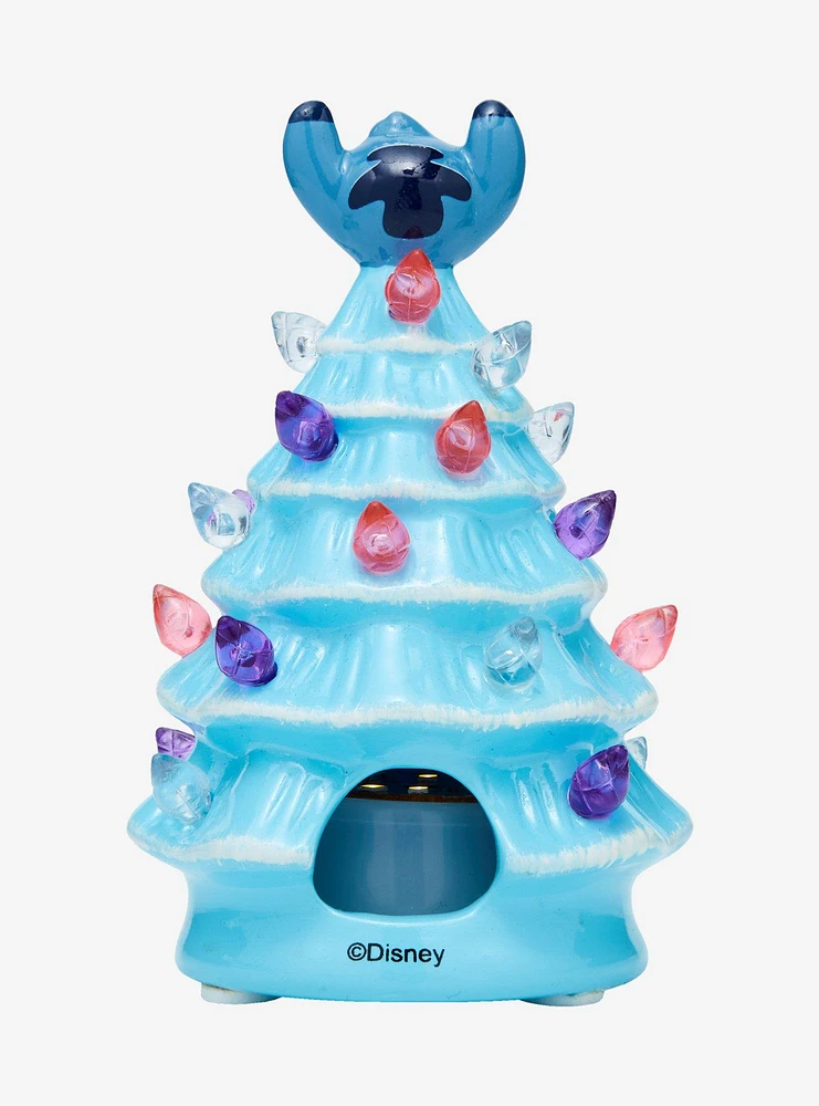 Disney Stitch Light-Up Mini Ceramic Tree