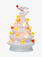 The Nightmare Before Christmas Zero Light-Up Mini Ceramic Tree