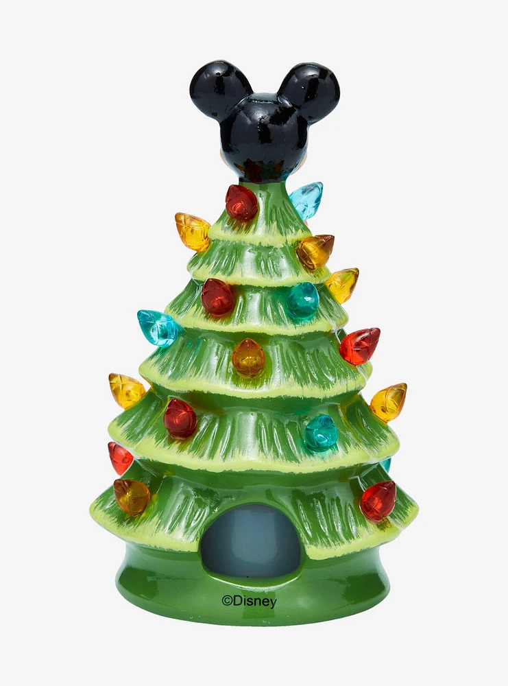 Disney Mickey Mouse Light-Up Mini Ceramic Tree