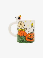 Peanuts Pumpkin Characters Mug