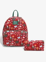 Loungefly Disney Mickey Mouse Holiday Sweets & Treats Mini Backpack Hot Topic Exclusive