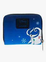 Loungefly The Nightmare Before Christmas Jack & Sally Tree Decorating Mini Zipper Wallet