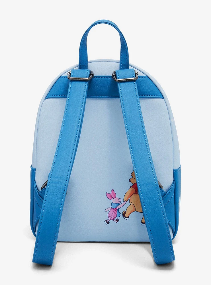 Loungefly Disney Winnie The Pooh Ice Skating Mini Backpack