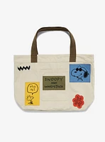 Peanuts Snoopy, Charlie Brown, & Woodstock Tote Bag