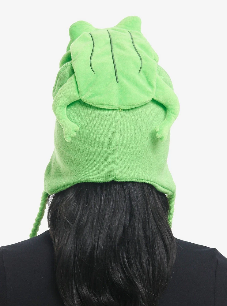 Kawaii Frog Plush Tassel Beanie