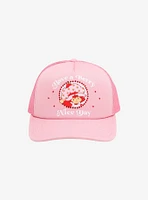 Strawberry Shortcake Berry Nice Day Rhinestone Trucker Hat