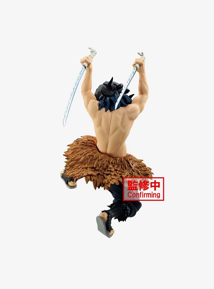 Banpresto Demon Slayer: Kimetsu No Yaiba Vibration Stars Inosuke Hashibira Figure