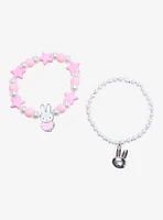 Miffy Charm Bead Bracelet Set