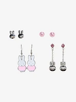 Miffy Pink Earring Set