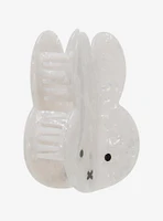 Miffy White Marble Claw Hair Clip