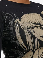 Death Note Misa Studded Girls Long-Sleeve Top