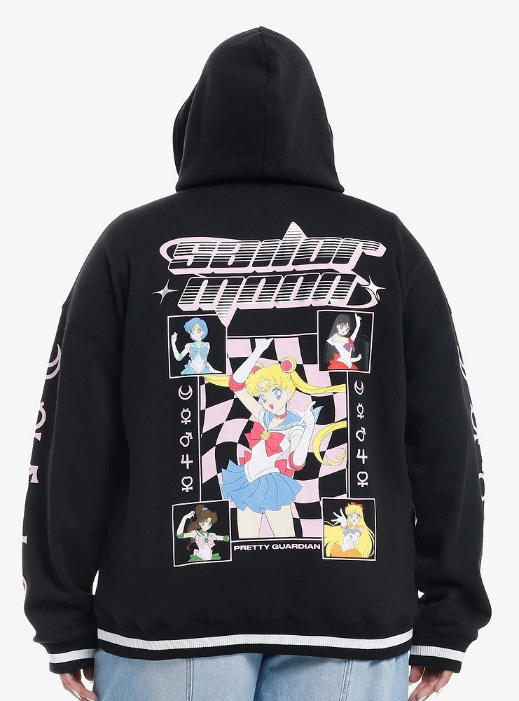 Pretty Guardian Sailor Moon Scouts Girls Hoodie Plus