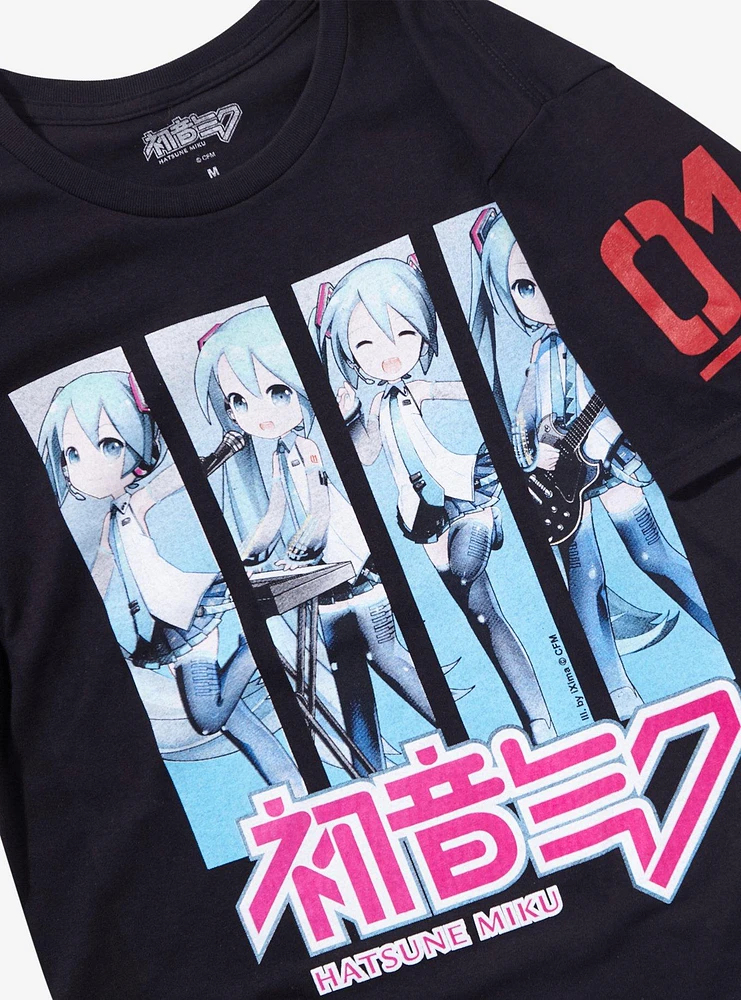 Hatsune Miku Panels T-Shirt