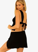 Dippin' Daisy's Paola Swim Cover-Up Top Black