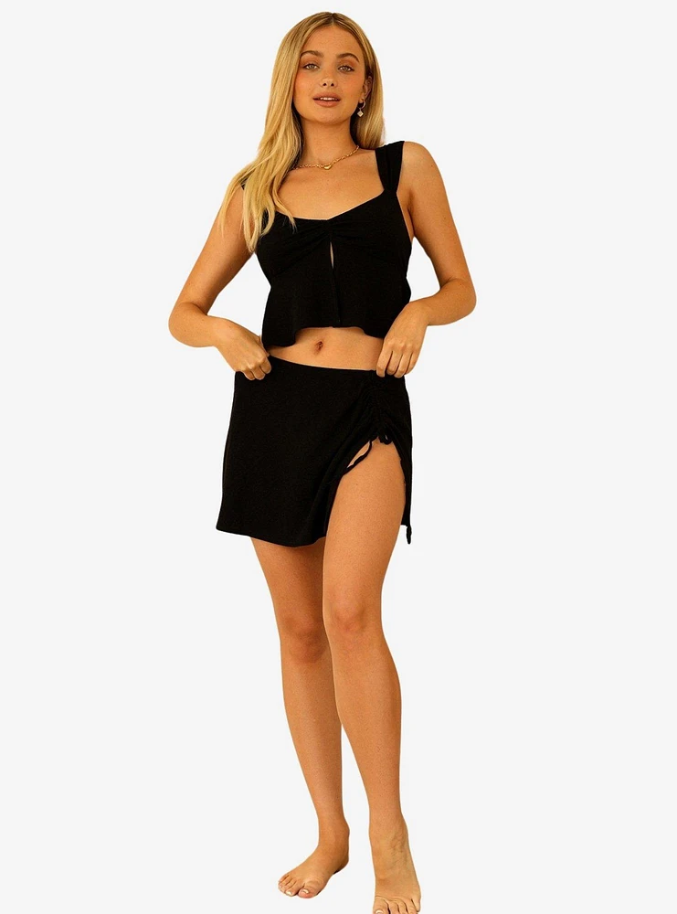 Dippin' Daisy's Tesora Swim Cover-Up Skirt Black