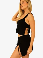 Dippin' Daisy's Tesora Swim Cover-Up Skirt Black