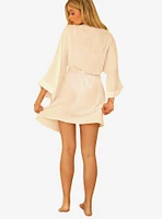 Dippin' Daisy's Marilyn Swim Cover-Up Robe Dotted Crepe