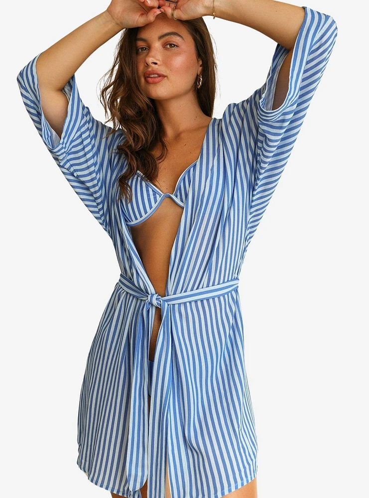 Dippin' Daisy's Marilyn Swim Cover-Up Robe Nantucket