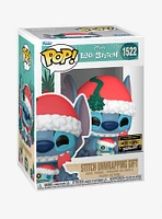 Funko Disney Lilo & Stitch Pop! Stitch Unwrapping Gift Vinyl Figure Holiday 2024 Hot Topic Exclusive