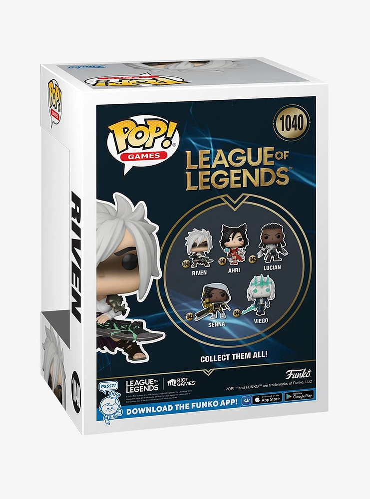 Funko League Of Legends Pop! Games Riven Vinyl Figure