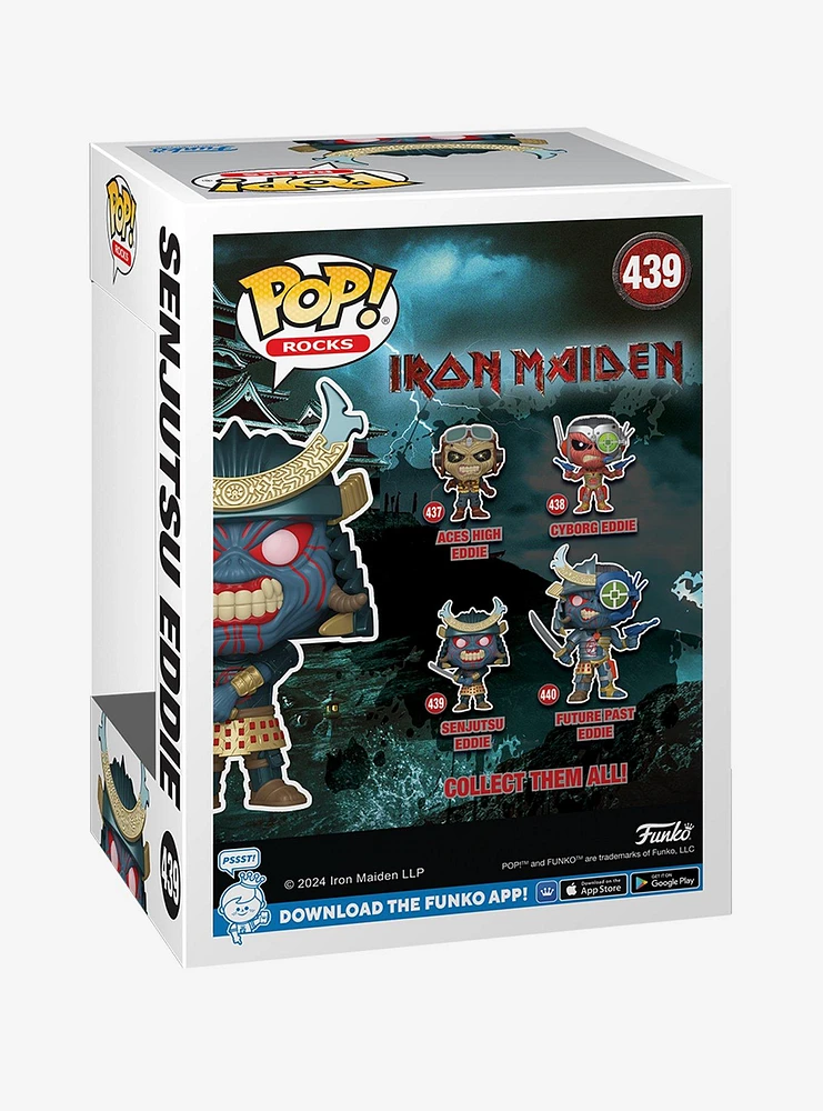 Funko Iron Maiden Pop! Rocks Senjutsu Eddie Vinyl Figure