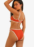 Dippin' Daisy's Glow Cheeky Swim Bottom Pin Up Dot