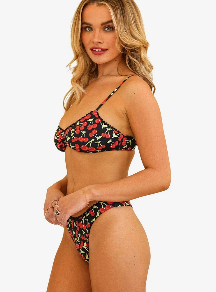 Dippin' Daisy's Britney Triangle Swim Top Cherise