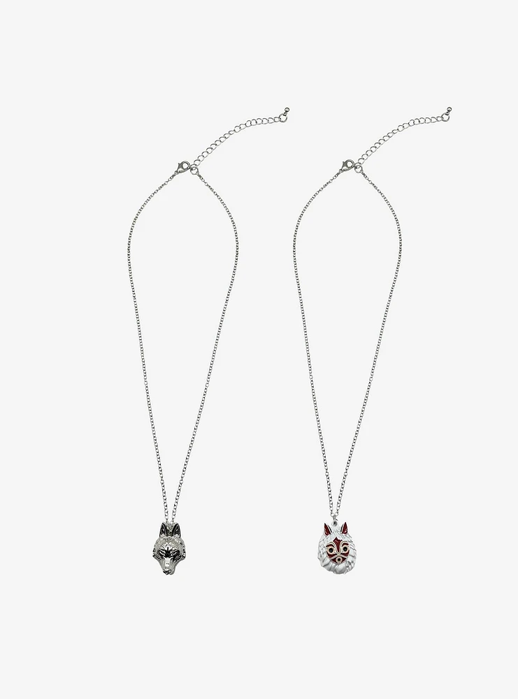 Studio Ghibli® Princess Mononoke Mask & Moro Necklace Set