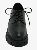 Chinese Laundry Black Chunky Oxford Shoes