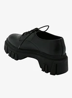 Chinese Laundry Black Chunky Oxford Shoes