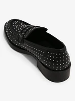 Chinese Laundry Black Studded Loafers