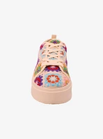 Dirty Laundry Crochet Flowers Sneakers