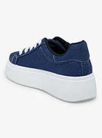 Dirty Laundry Denim Platform Sneakers