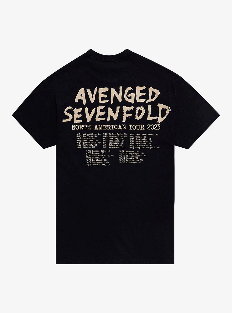 Avenged Sevenfold North American Tour 2023 T-Shirt