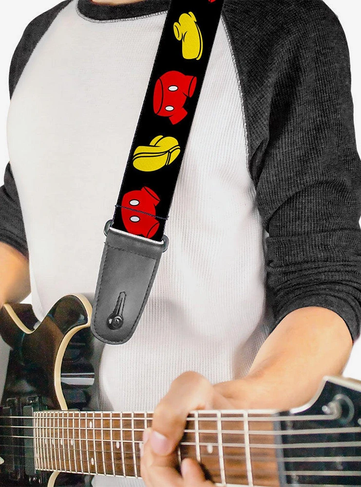 Disney Mickey Mouse Shorts and Shoes Guitar Strap