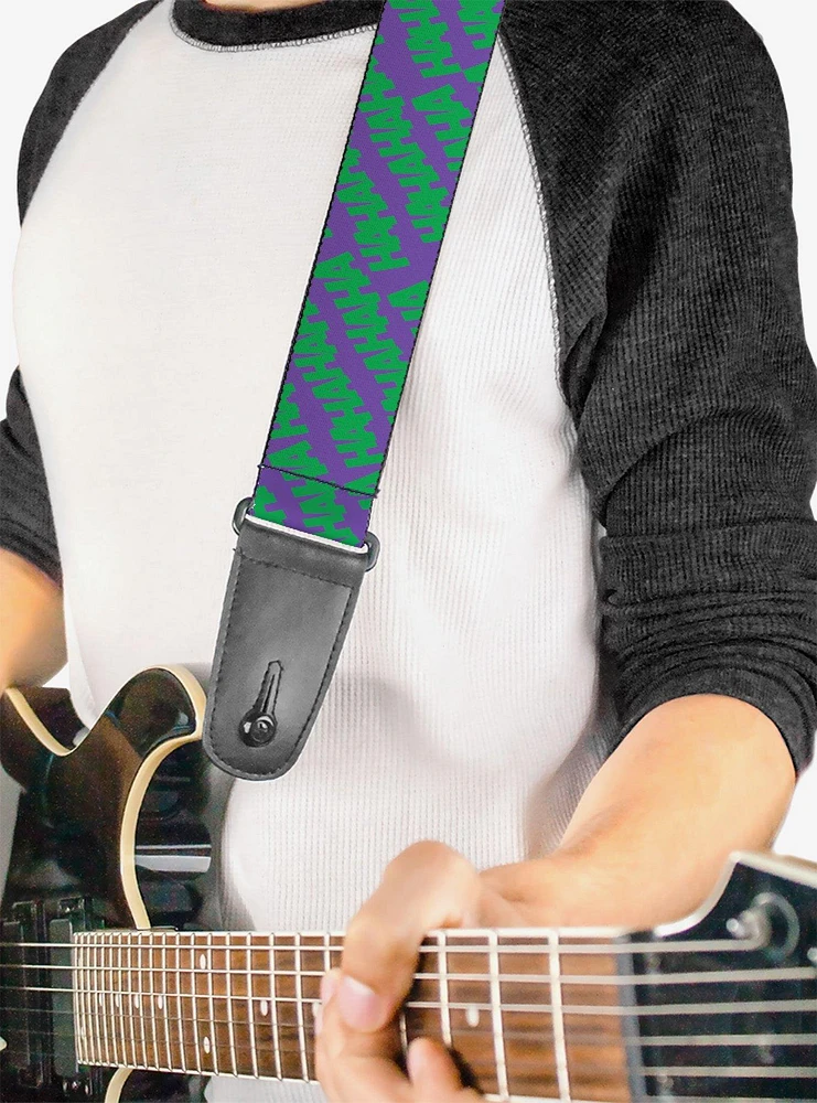 DC Comics Joker Ha Ha Ha Guitar Strap