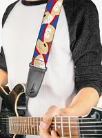 South Park Stan Expressions Stacked Guitar Strap