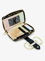 Loungefly Hello Kitty 50th Anniversary Gold Bow Mini Zipper Wallet