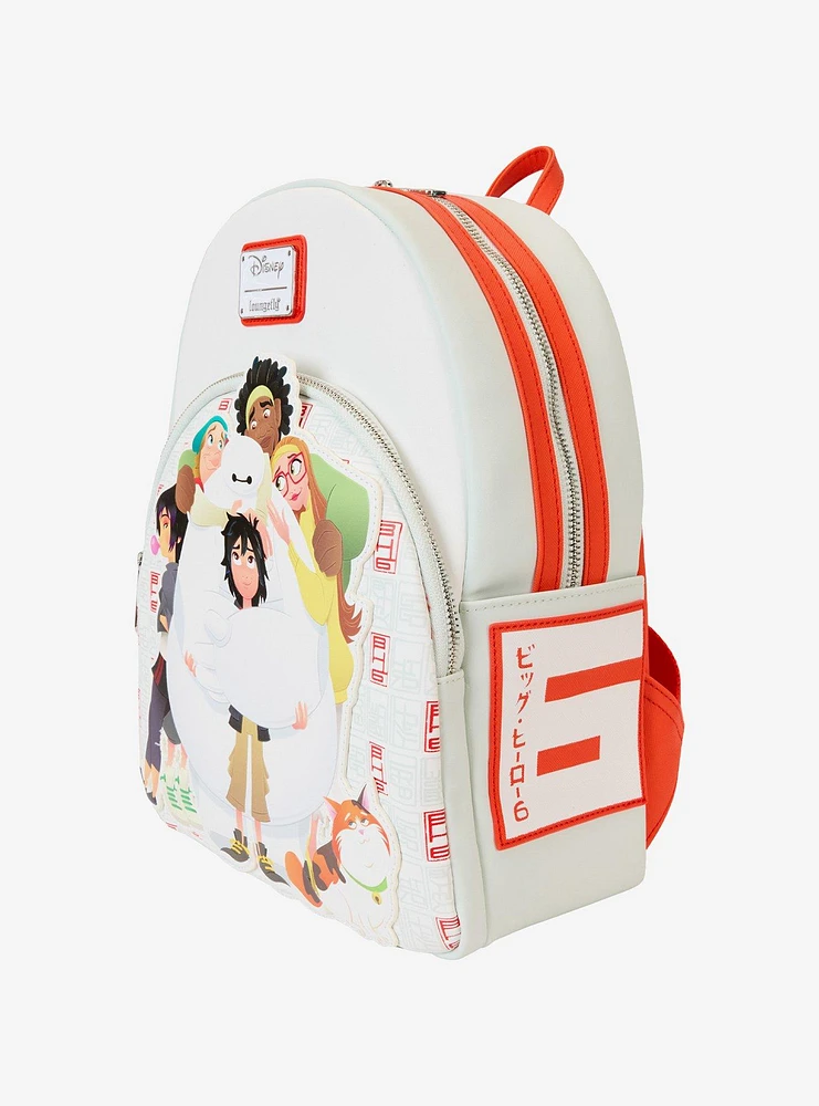 Loungefly Disney Big Hero 6 Group Mini Backpack