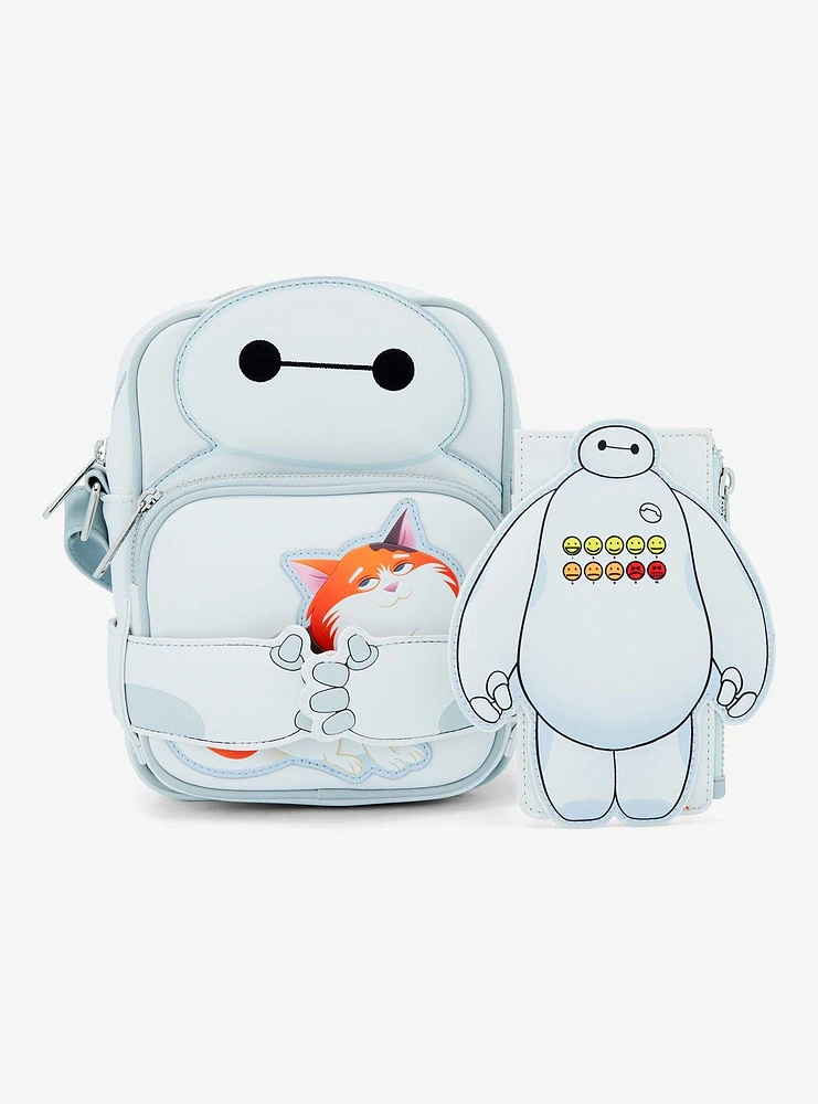 Loungefly Disney Big Hero 6 Baymax & Mochi Crossbody Bag